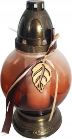 Maxpol üveg mécses lazac kicsi 1071NT2 25cm