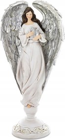 Angyal figura ünnepi dekoráció karácsonyi dísz