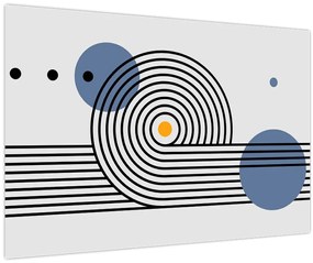 Kép - Minimalista absztrakció N⁰1 (90x60 cm)