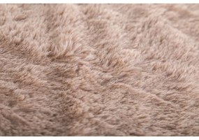 Barna műszőrme takaró 150x200 cm Ruby – Tiseco Home Studio
