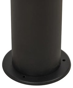 Kültéri állólámpa fekete opál búrával fehér 30 cm IP44 - Odense