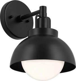Kichler Niva KL-NIVA-1W-1P-BK Fali lĂĄmpa 1x40W/E27 IP20