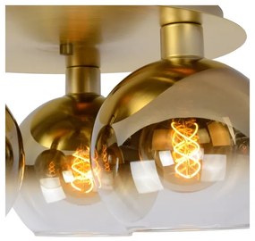 Lucide 74114/03/02 - Mennyezeti lámpa MARIUS 3xE27/40W/230V arany
