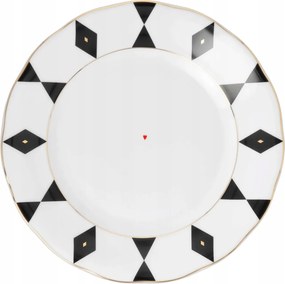 Desszert tányér 19 cm Alaszka Dama Kier Ćmielów