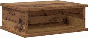 vidaXL Éjjeli asztal Öreg fa 40 x 31 x 15 cm Faanyag