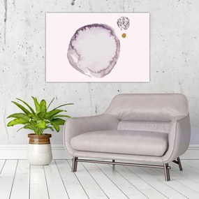 Kép - Lila minimalizmus N⁰4 (90x60 cm)