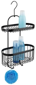 Classic Plus 2 Tier Caddy fekete felfüggeszthető kosár - Wenko