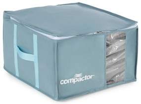 Vákuumos műanyag ruhatároló doboz 42x40x25 cm Blue Edition – Compactor