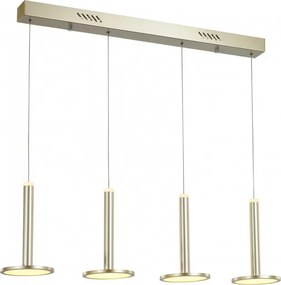 ITALUX MD17033012-4B-G OLIVER Többágú Függesztett Lámpa Arany LED IP20