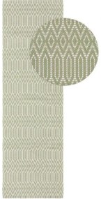 Pamut szőnyeg Cooper zöld 15x15 cm Sample