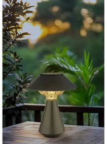 Globo 36639A - LED napelemes lámpa 10xLED/0,06W/1,2V IP44 fekete