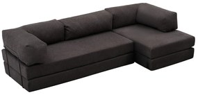 Sarokkanapé Comfort - Antracit