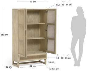 Rexit mindifa komód, szélesség 90 cm - Kave Home