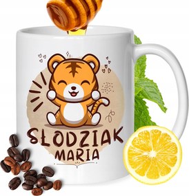 Bögre Mária Barátnő Feleség Barátnő Ajándék Nyomtatott Fehér 330ml