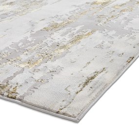 Szürke-aranyszínű szőnyeg 170x120 cm Apollo - Think Rugs