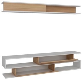 Nappali fal Simpsonic (teak + fehér)  . 1102577