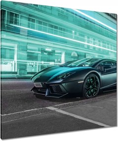 Vászonkép 90x90 Türkiz erő