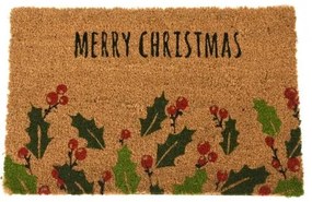 Karácsonyi mintás kókusz lábtörlő, 39 x 59 cm