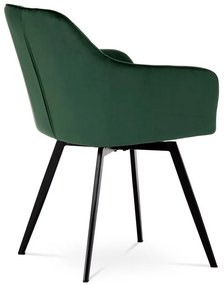 Zöld Bársony Étkezőszék. DCH-425 GRN4