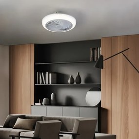 Brilagi-LED állítható fényű ventilátoros lámpa LED/30W/230V 3000-6500K fehér+DO