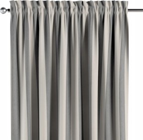 Csatornafüggöny frufruval 1 db 140x260cm fekete