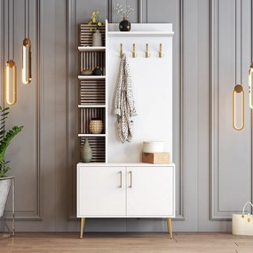 Viyana D - White, Gold