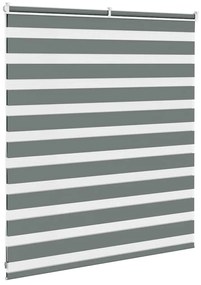 zebrafüggönnyel sötét szürke szövetszélesség 125,9cm poliészter