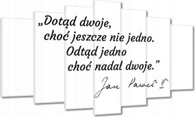 Festmények 140x80 II. János Pál pápa idézet