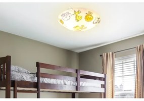 Globo 40607 - Gyerek mennyezeti lámpa KIDDY 2xE27ILLU/60W/230V