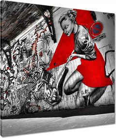 Vászonkép 60x60 Graffiti falfestmények