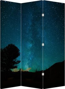 Paraván - Ejszakai égbolt csillagokkal (126x170 cm)
