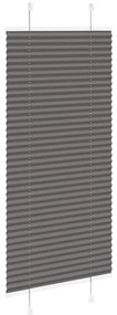 pliszírozott redőny fekete 65x100 cm szövetszélesség 64,4 cm