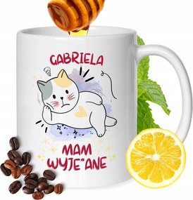 Bögre Gabriella Barátnőknek Ajándék Nyomtatott Fehér 330ml