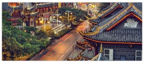 Kép - Qintai Road, Chengdu, Kína (120x50 cm)