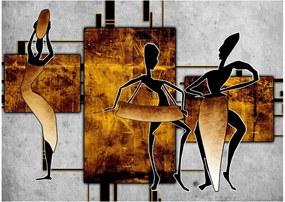 Kép - Az afrikai kultúra motívumai (70x50 cm)