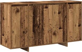 vidaXL Széf Öreg fa 135 x 41 x 75 cm Faanyag