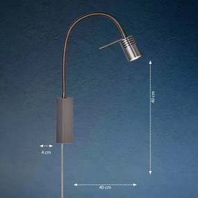 Fischer&Honsel River 30408 Fali lámpa 1x4.5W/LED 2700K 530 lm IP20