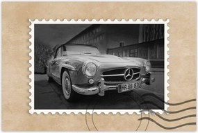 Poszterek 120x80 Mercedes Szárnyas autó