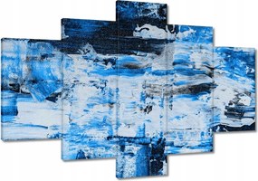 Festmények 120x80 Absztrakt Classic Blue