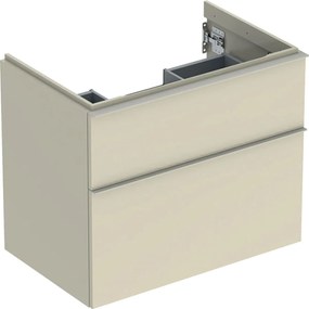Geberit iCon szekrény 74x47.6x61.5 cm Függesztett, mosdó alatti szürke 502.304.JL.1