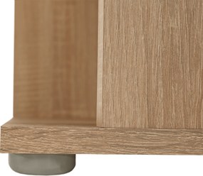 Sarok polc, sonoma tölgy, KORIND