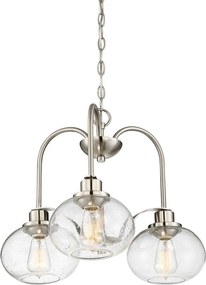 Elstead Lighting QUOIZLE QZ-TRILOGY3-BN Csillár 3x60W/E27