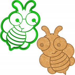 Húsvéti Forma Mézeskalács lyukasztó Húsvéti Méh 9cm