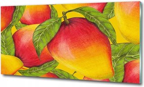 Fotótapéta falra edzett üveg Ananász 125x50