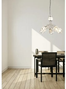 Globo 54356-5H - KRIS LED csillár láncon 5xE14/40W + LED 5W/230V