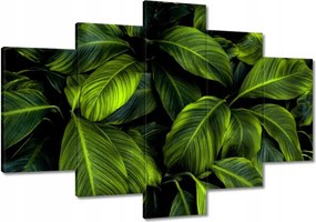 Vászonkép 120x80 Gyönyörű zöld levelek