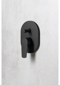 Aqualine - Zuhanycsap rejtett beépítéshez LOTTA matt fekete