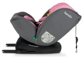 Lionelo BASTIAAN i-Size autósülés 40-150 cm szürke/rózsaszín