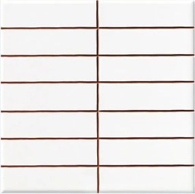 Burkolat Vilar Albaro precorte white 20x20 cm fényes PRECO251WHL