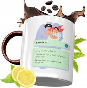 Bordó Bögre Apának Születésnapra Ajándék